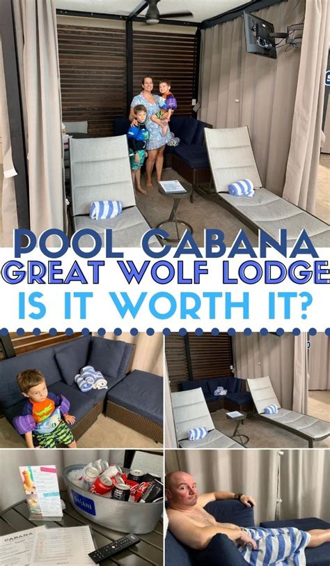 Great Wolf Lodge Cabana Rentals: What's Included | Wolf lodge, Great