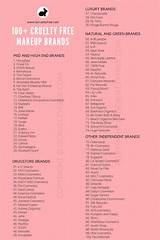 Pictures of List Of Makeup Brands That Are Cruelty Free