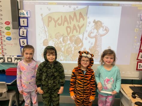 Pyjama Day In Mrs Morrows Class