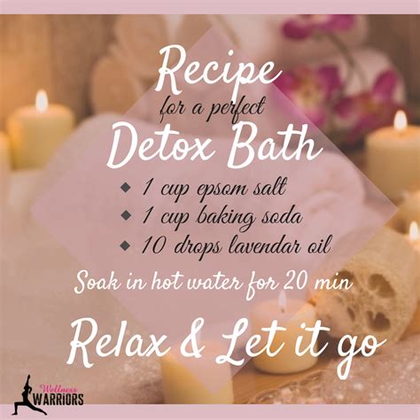 detox bath recipe live love fitness