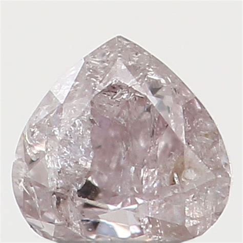 Natural Loose Diamond Heart Pink Color I2 Clarity 250 Mm 007 Ct N6371