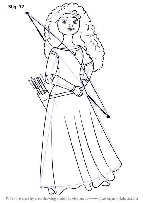 Then they get way too far and she has to crush them to get her normal life back. Learn How to Draw Merida Elinor from Brave (Brave) Step by ...