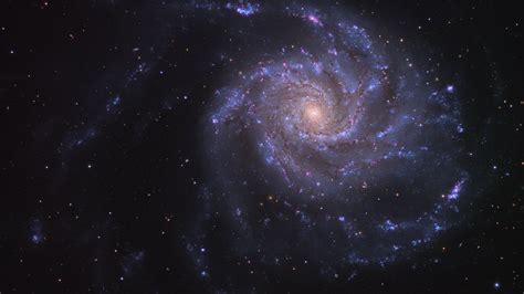 Purple Galaxy Digital Wallpaper Galaxy Spiral Galaxy Space Space