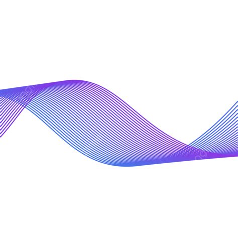 Abstract Gradient Wave Lines Clipart Abstract Wave Wave Lines Png