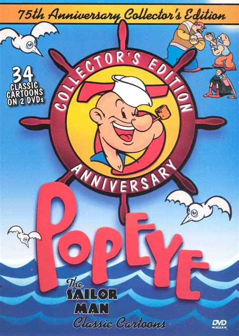 Best Buy Popeye The Sailor Man 75th Anniversary Collectors Edition Dvd Mall Of Abilene