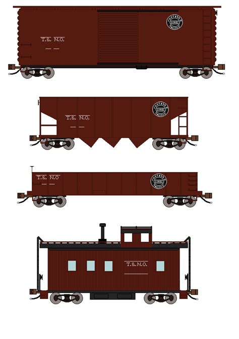 Texas And New Orleans Freight Car Sprite Pack Png By Trainfan123 On