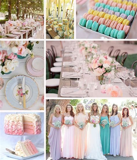 Pastel Color Wedding Inspiration By Linentablecloth Pastel Wedding