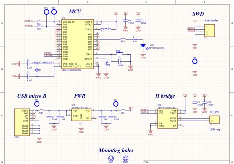 Schematicboard Review Simple Stm32 H Bridge Rprintedcircuitboard