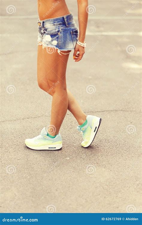 Tanned Woman Legs Close Up Stock Image Image Of Body 62672769