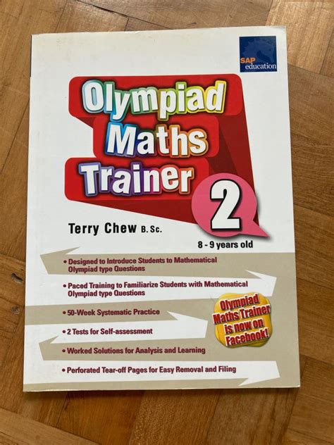 Olympiad Maths Trainer 2 Terry Chew Primary School Math Assessment Book