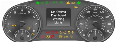 Kia Optima Dashboard Warning Lights Dash Lightscom