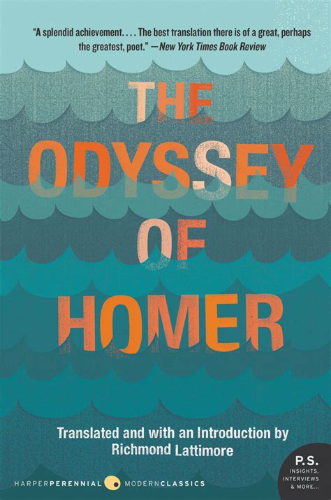 Read The Odyssey Of Homer Online By Richmond Lattimore Books