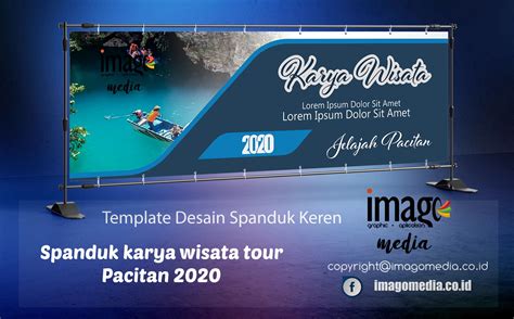 Desain Spanduk Karya Wisata Tour Pacitan 2020 Imago Media Home Of