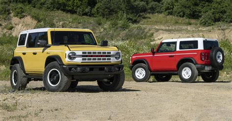 2023 Ford Bronco Bronco Sport Heritage Editions Bring Old School Cool