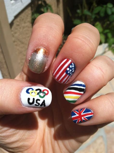 olympic nails olympic nails nails nail art