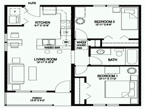 The front covered porch has a 3:12 roof pitch and gives you 144 square feet of outdoor enjoyment.in the foyer, views extend through. One Story Craftsman Bungalow House Plans Craftsman One ...