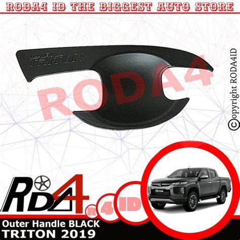 Jual Outer Handle All New Triton Black Doff Di Lapak Hanna Otopart Bukalapak