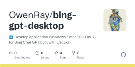 Github Owenraybing Gpt Desktop 🎛 Desktop Application Windows