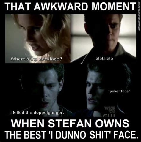 Pin By Carli Cooley On Stefan Salvatore Vampire Diaries Funny