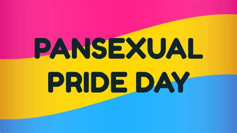 Pansexual Pride Day Everything You Need To Know About Pansexuality
