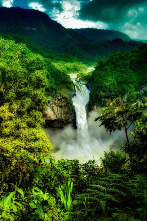 San Rafael Ecuadors Largest Waterfall Photo By Beautiful Images