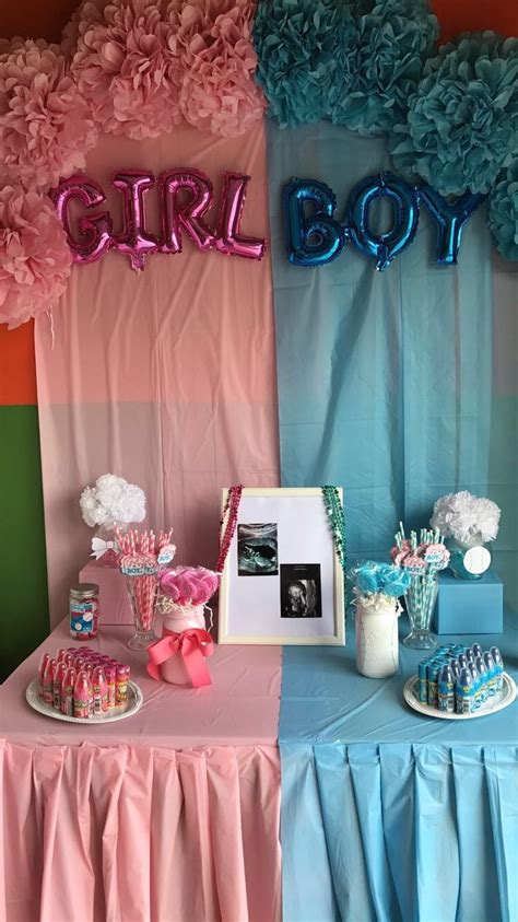 B0nniebuys Simple Gender Reveal Gender Reveal Decorations Gender
