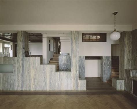 The visual distinction is not between complicated and simple, but between organic and. Adolf Loos "Villa Muller" interior. Built 1930 ...