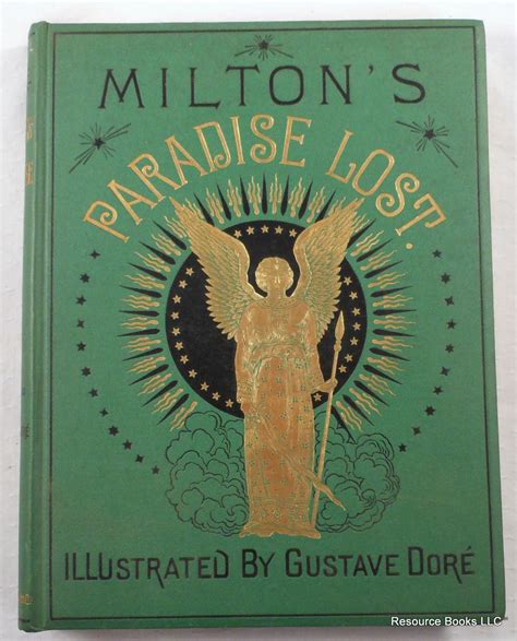 Miltons Paradise Lost Illustrated By Gustave Dore 1880 Book Cover