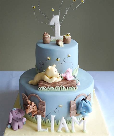 The birthday cake is so cute!! 15 Baby Boy First Birthday Cake Ideas