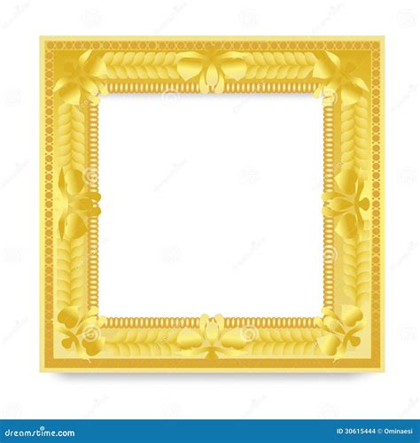 Gold Vintage Frame Stock Vector Illustration Of Background 30615444