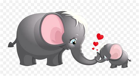 Clipart Elephant Wallpaper Clipart Mother And Baby Cute Cartoon Baby
