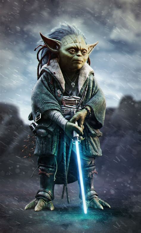 Young Yoda Created By Vincent Chambin Star Wars Pictures Star Wars