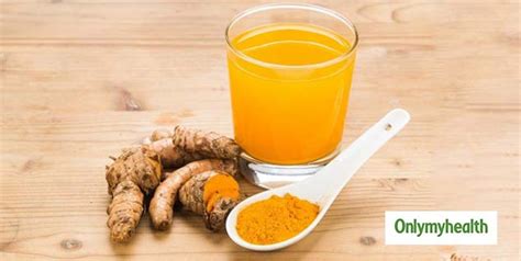 Turmeric Water Know Method And Its Health Benefits Onlymyhealth