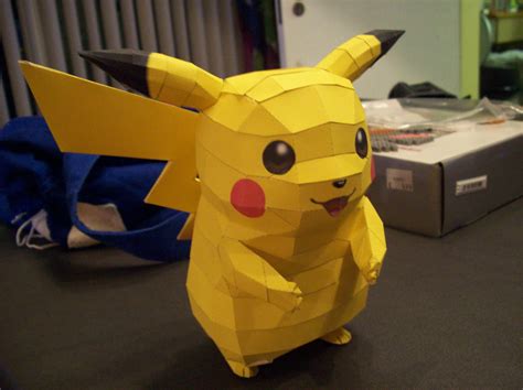 Pikachu Papercraft By Paperttore On Deviantart
