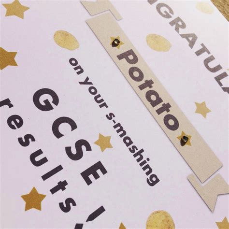 Personalised Exam Congratulations Card Gcse Results Card A Etsy Uk