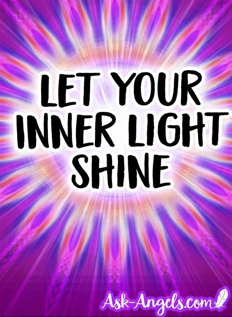Lara owen's growing your inner light is a beautifully written and inspiring spiritual guide for those of an independent heart and mind. Let Your Inner Light Shine with Archangel Michael - Ask ...