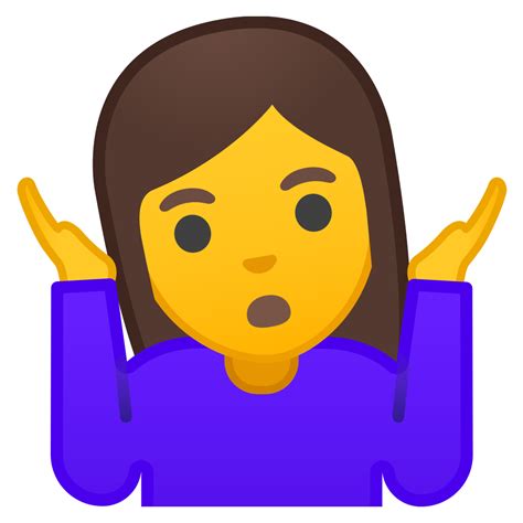 Shrug Emoji Png Png Image Collection