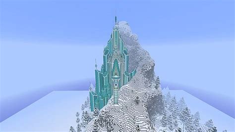 Frozen Elsa S Ice Castle Minecraft Project