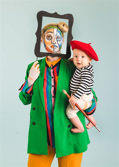 Picasso And Painting Mommy And Me Halloween Costume The House That
