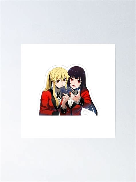 Yumeko Jabami Kakegurui Sticker Poster For Sale By Carlashop