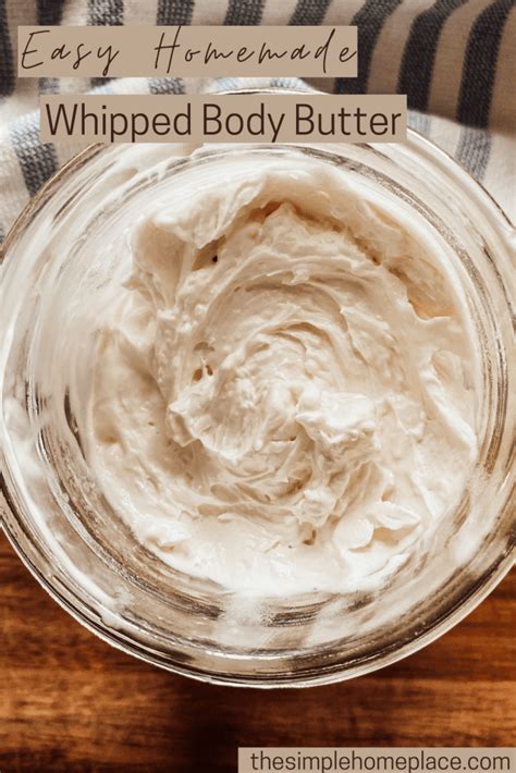 Easy Homemade Whipped Body Butter Recipe Diy Body Butter Recipes
