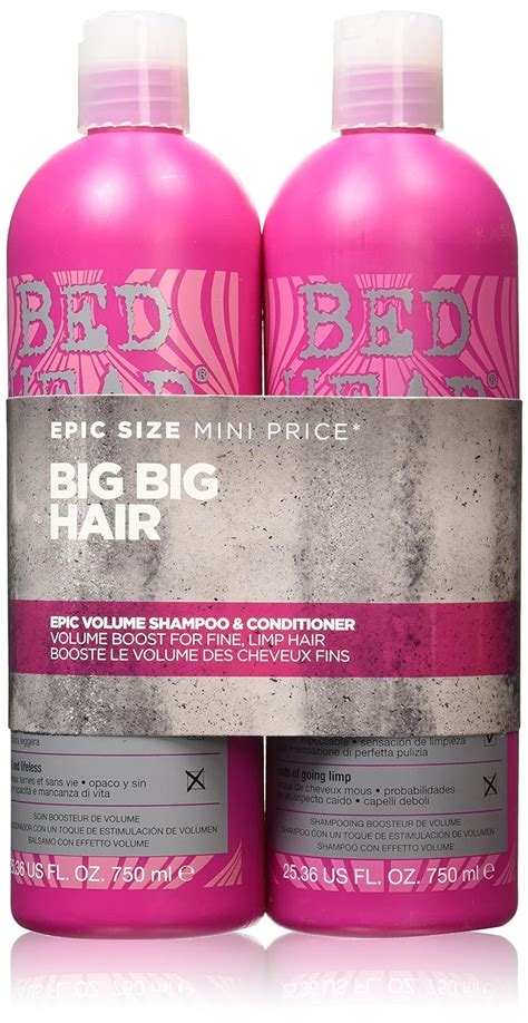 Tigi Bed Head StyleShots Epic Volume Shampoo And Conditioner Due Set