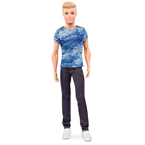 Barbie Ken Fashionistas Doll Original Body Type Wearing Camo Top