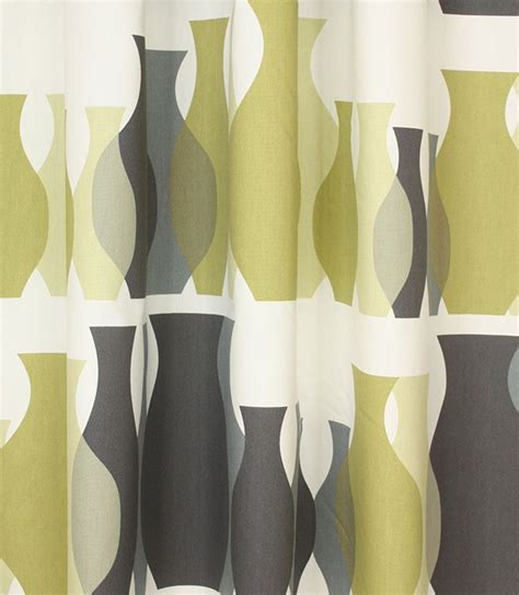 Vases Fabric Green Just Fabrics Curtains Upholstery Fabric