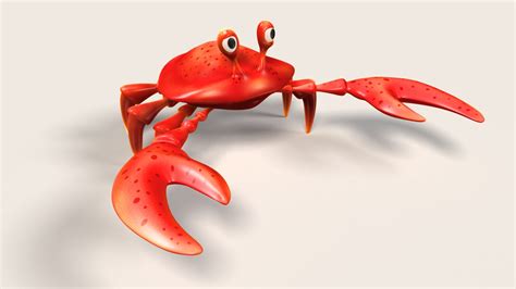 crab 3d model