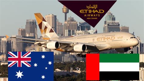 Etihad A380 Sydney Syd Abu Dhabi Auh Economy Flight Review Youtube