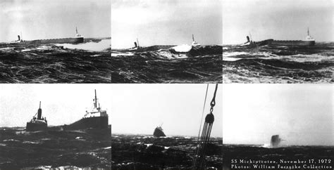 When becoming towed to Spain, the Michopicoten broke in 50 % and sank in November 1972. It broke 