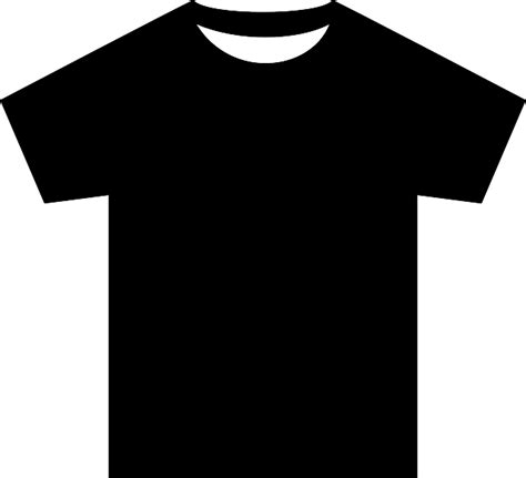 Camisa Silhueta Preto Gráfico Vetorial Grátis No Pixabay