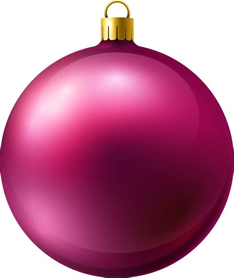 Pink Christmas Ball 11835329 Png