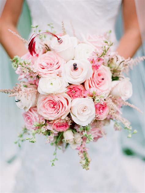Pink Rose Bridal Bouquet Elizabeth Anne Designs The Wedding Blog